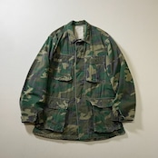 US ARMY BDU フラップポケット ウッドランドカモ ミリタリージャケット SMALL-REGULAR カーキ
古着
