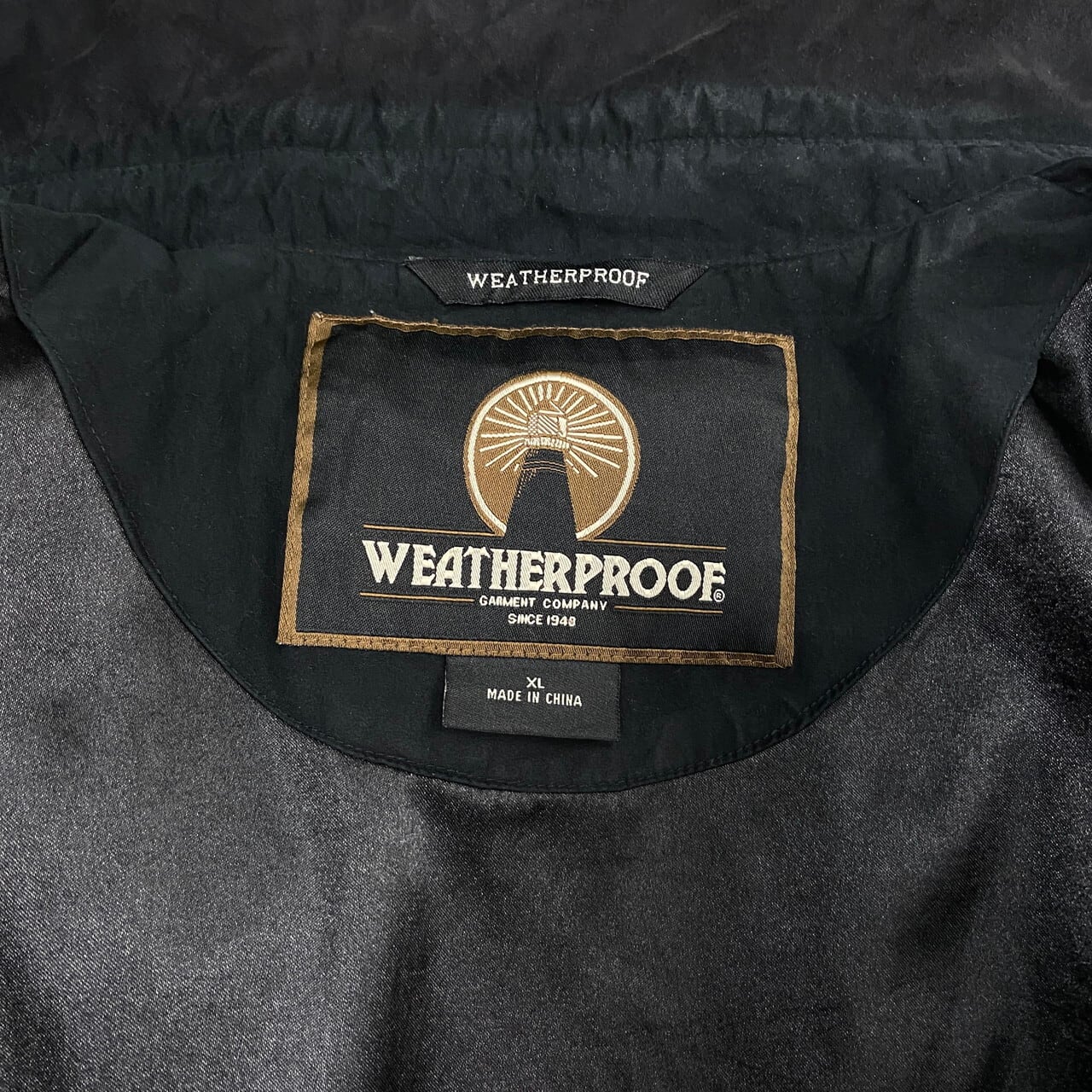 WEATHERPROOF ピーチスキン スイングトップ メンズXL 古着 スポーツ