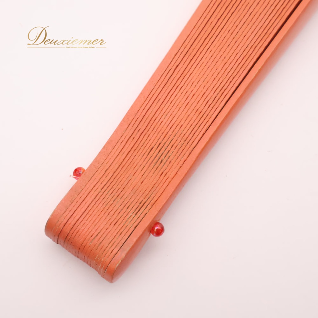 フラメンコ 小物 Abanico Español 33cm アバニコ オレンジ系 ホワイト系 レース 扇子 せんす 白 柄 模様 小道具 ダンス小物 華やか 練習 レッスン 舞台 発表会 イベント ダンス ステージ フラメンコ小物 明るい 鮮やか おしゃれ