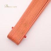 フラメンコ 小物 Abanico Español 33cm アバニコ オレンジ系 ホワイト系 レース 扇子 せんす 白 柄 模様 小道具 ダンス小物 華やか 練習 レッスン 舞台 発表会 イベント ダンス ステージ フラメンコ小物 明るい 鮮やか おしゃれ