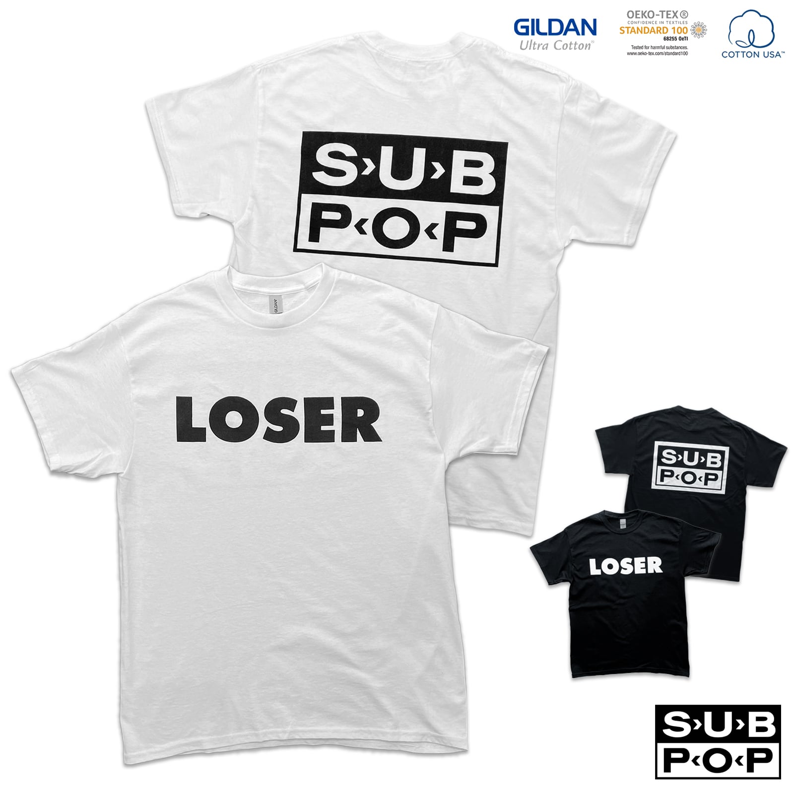 SUB POP 「LOSER 」 オルタナ ロック グランジ バンド Tシャツ 【GILDAN USA】 sstee-subpop-loser |  oguoy/Destroy it Create it Share it