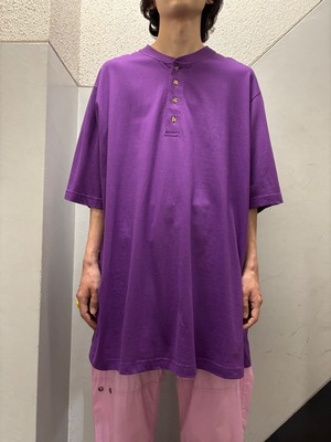 00's king size ヘンリーネックTシャツ