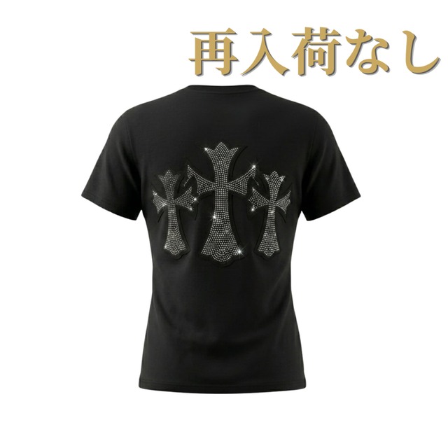 ホットダイヤモンドクロスTシャツ(WT00004)