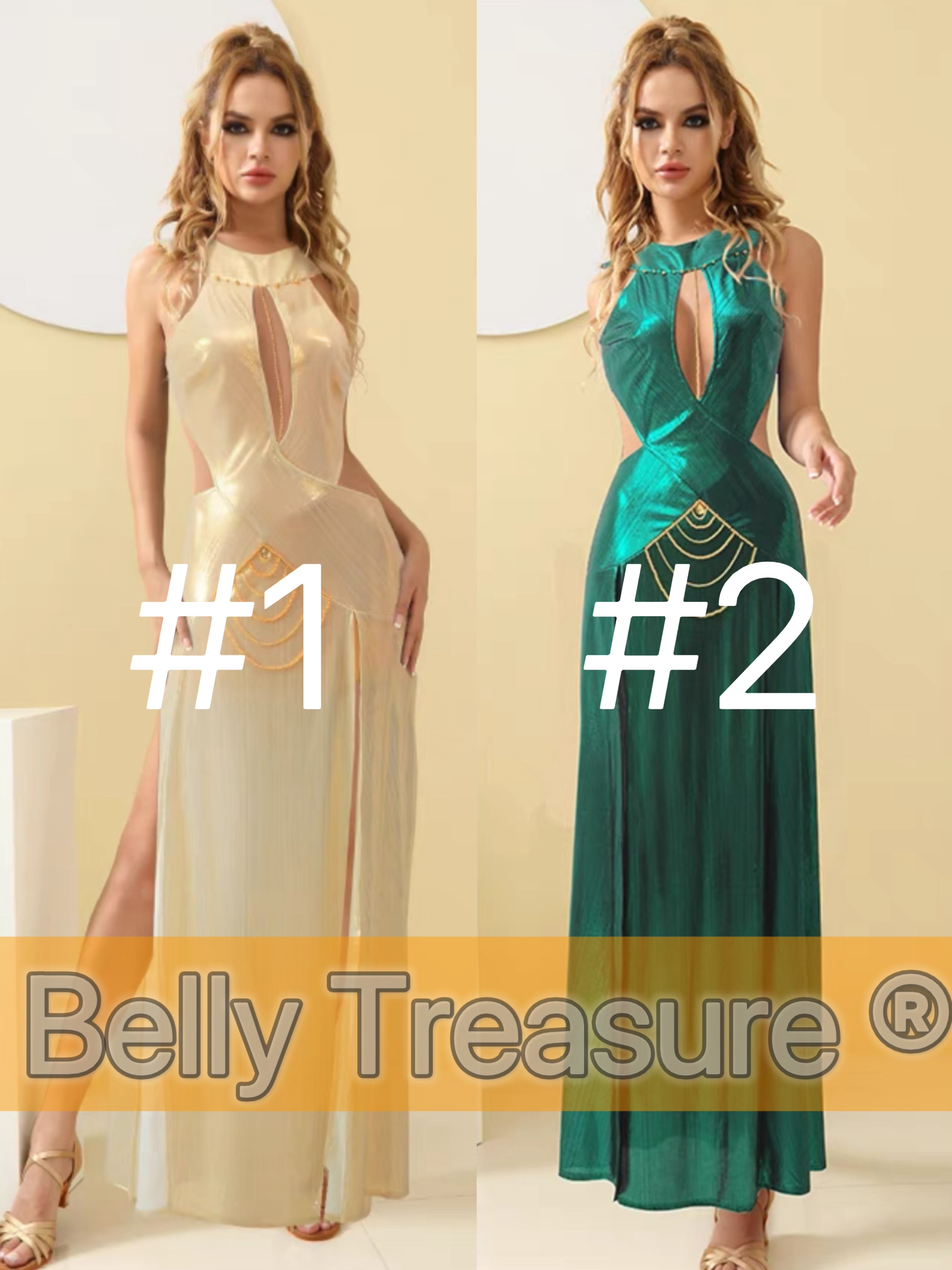 ベリーダンス☆お衣装 ベリーダンス衣装 3カラー QCZW YC093 202306 | Belly Treasure®︎