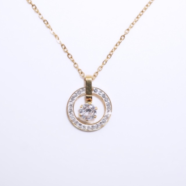 hoop one necklace［192］