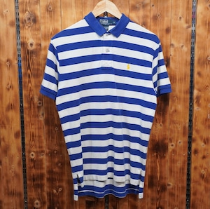 ralphlauren ボーダー ポロシャツ S/ラルフローレン