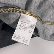 LANVIN en Bleu ランバンオンブルー ダブルジップ パーカー フーディー 50/ダークグレー系 メンズ