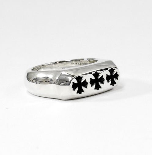 CHROME HEARTS クロムハーツ リルPJ 3CHプラス リング 19号 LIL CHROME HEARTS クロムハーツ リルPJ 3CHプラス リング 19号 LIL