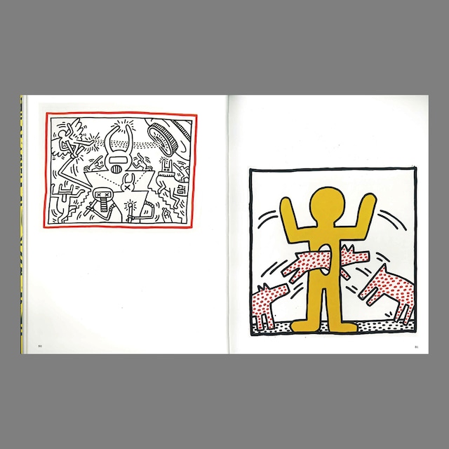 Keith Haring exhibition book（テートモダン回顧展図録）