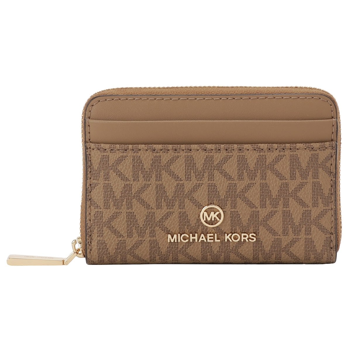 マイケルコース MICHAEL KORS 34H1GT9Z1B 297 HUSK MKシグネチャー カードケース コインケース 小銭入れ ハスク  レディース JET SET CHARM SM ZA COIN CARD CASE | イッシンイチー powered by BASE