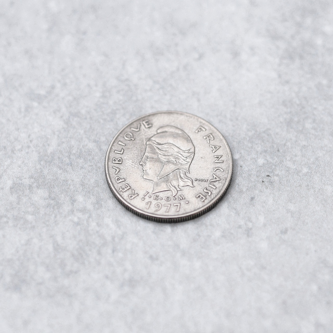 ニューカレドニア 10フラン コインリング｜NEWCALEDONIA 10FRANCS COINRING