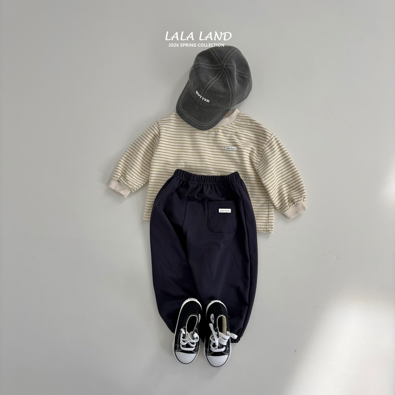 LALALAND 26/SS (Kids)Avenu jogger pants