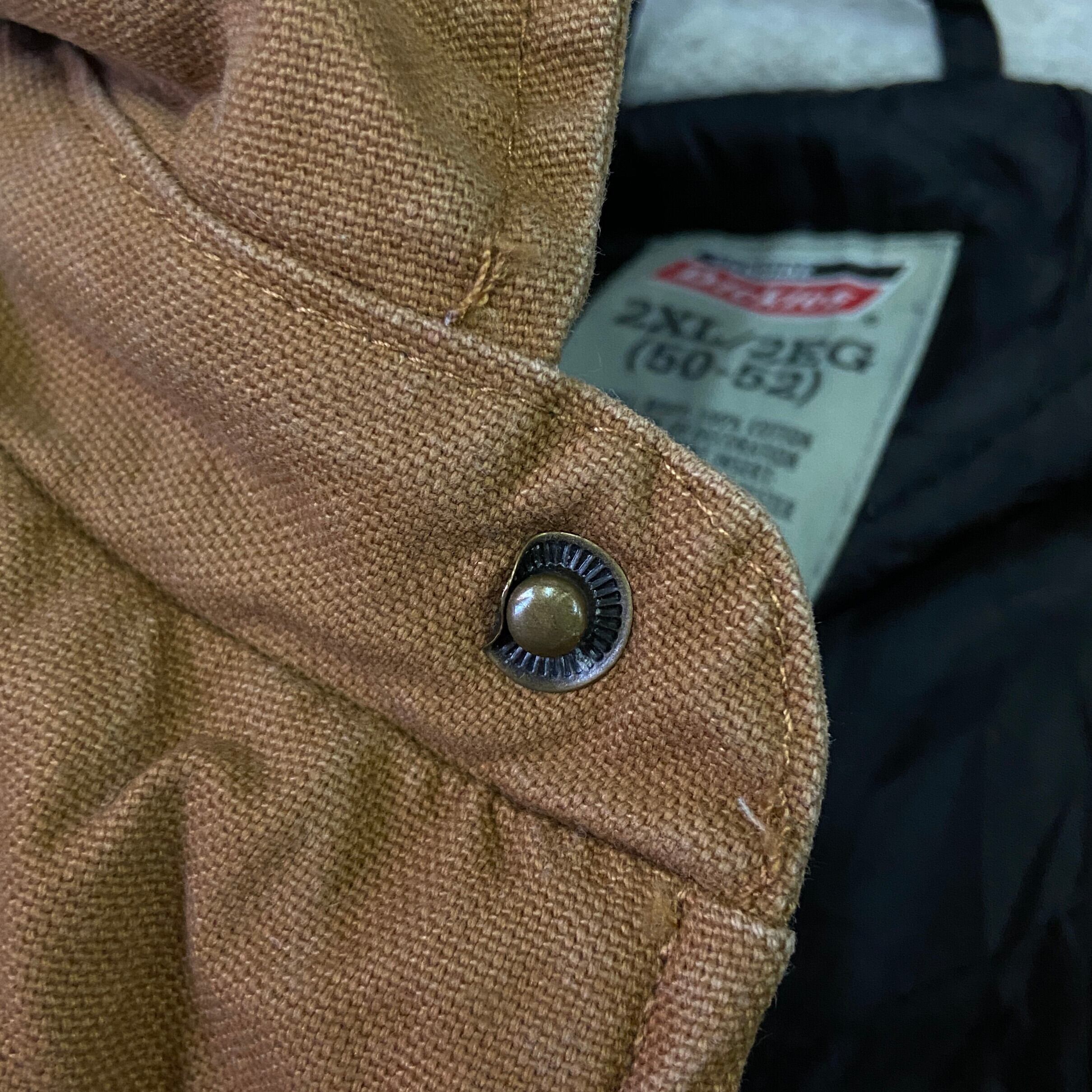 ビッグサイズ Dickies ディッキーズ ダック地 フード付き フェイク