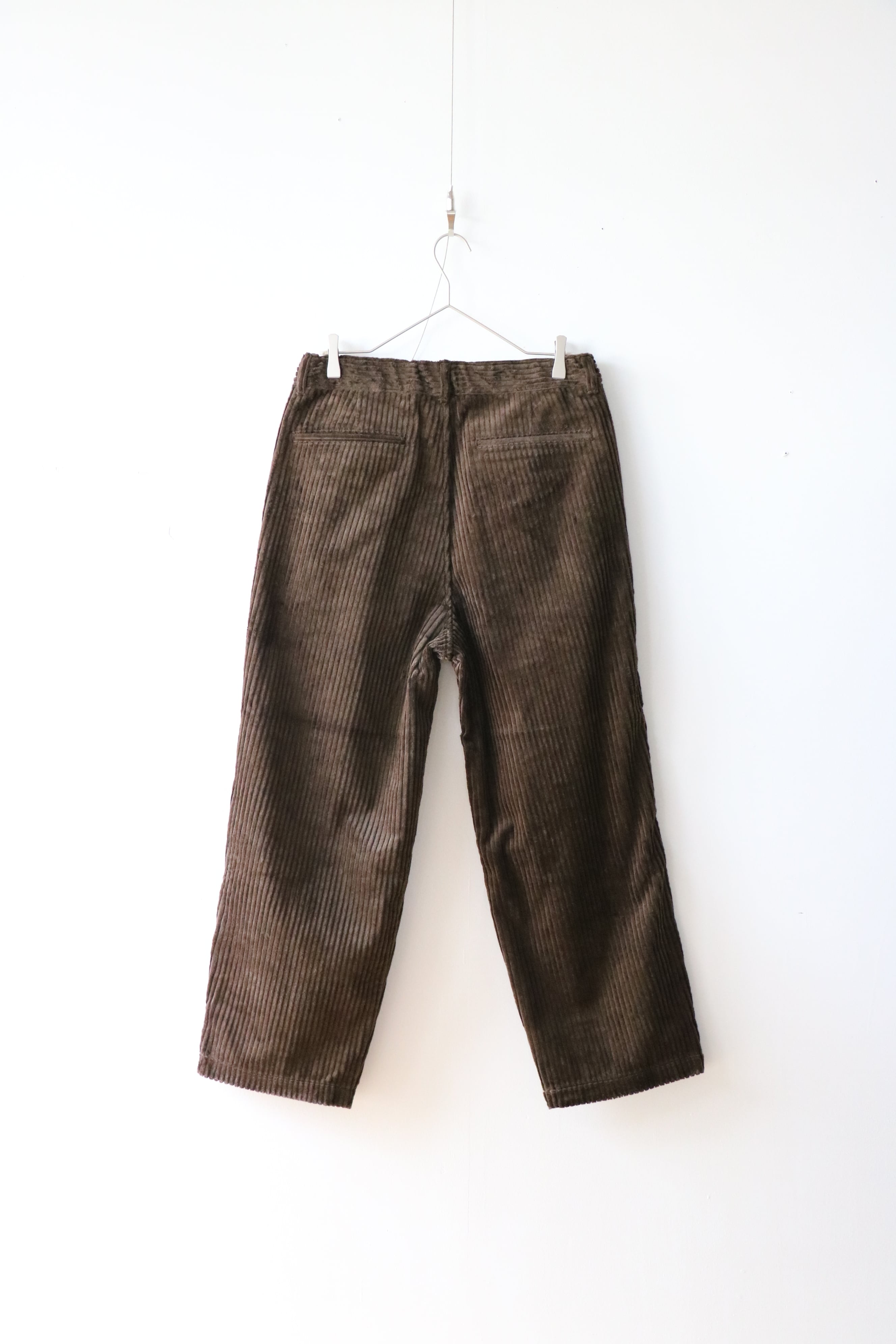STILL BY HAND -Wide wale corduroy trousers - / PT05254 / スティル
