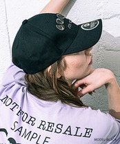 COOLA 3D ロゴエンブロイダリーCAP (BLACK)　CQ-44523