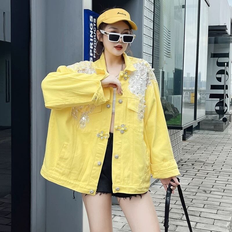 パール シースルー エレガント 水色 ピンク 黄色 白 白 黒 ストリート