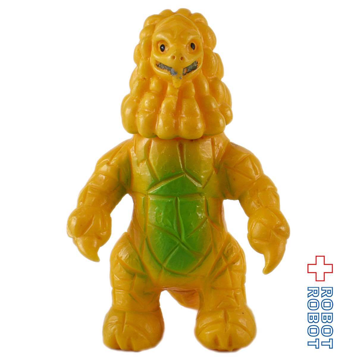 ブルマァク ミニソフビ ウルトラ怪獣 ダンガー 黄色成形 緑スプレー