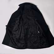 ANAYI アナイ カシミヤ100% ロングチェスターコート 36/ブラック