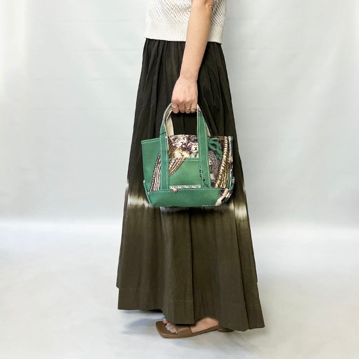 【新品未使用】☆定価の半額⭐︎manipuri/マニプリ　MARCHE かごバッグ VERMEIL par iena｜《追加》manipuri マニプリ Bag 別注Verロゴx