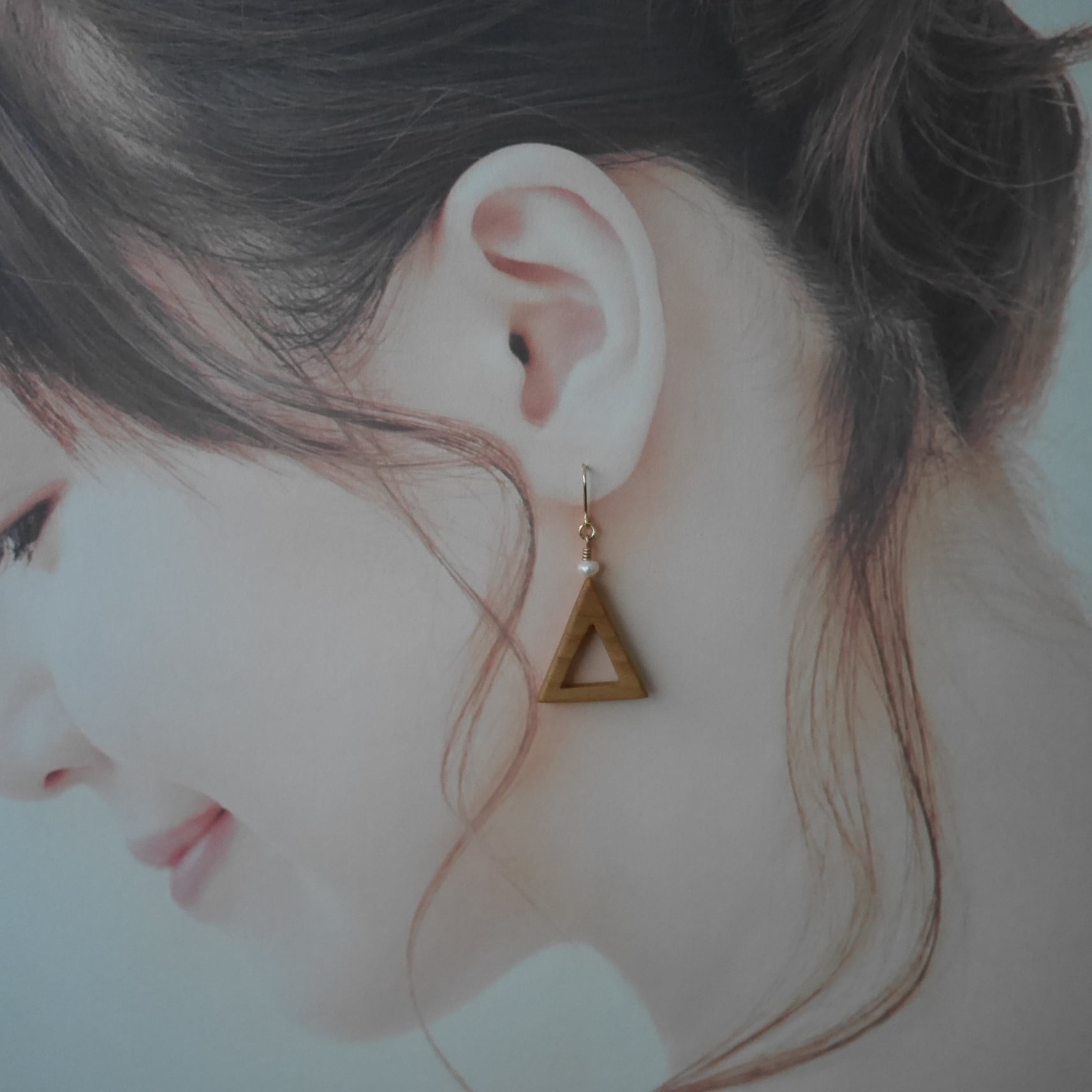 トライアングル ピアス Or イヤリング 鎌倉木貨 Kamakuramocca オンラインストア