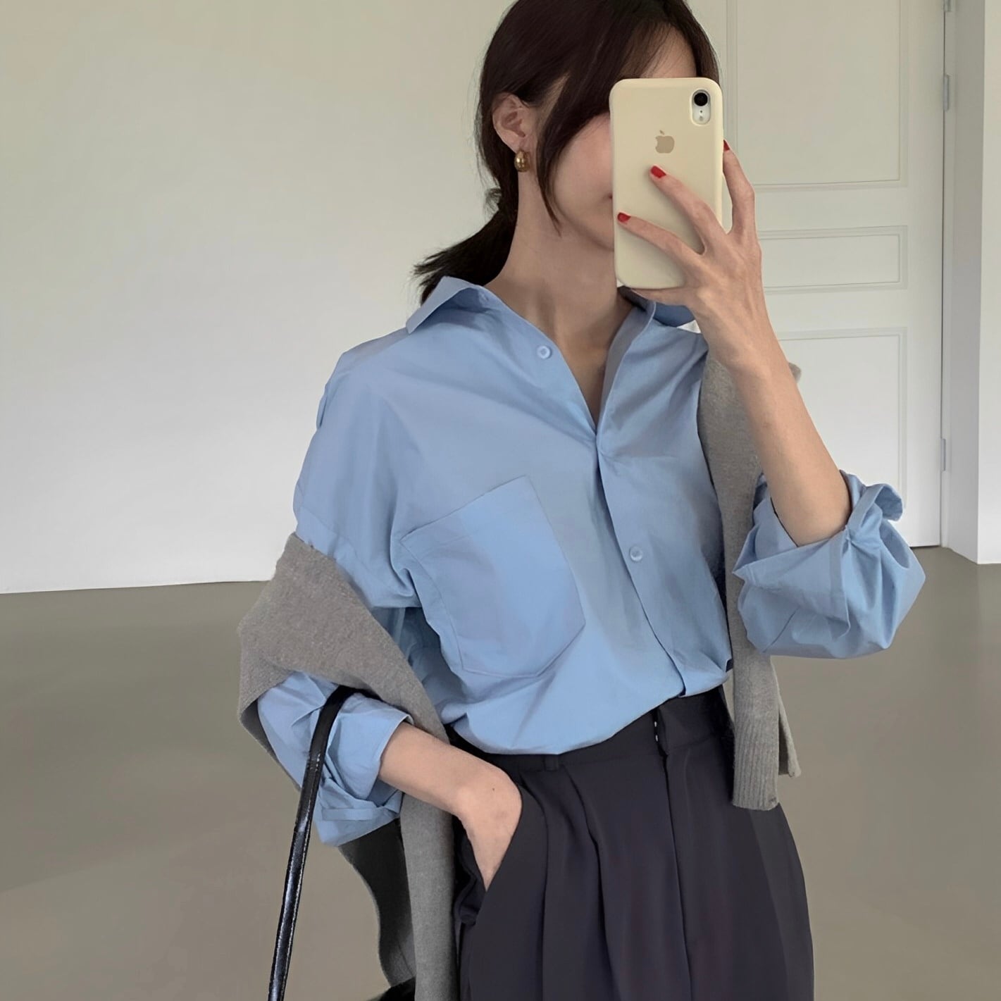 ルーズフィットシャツ.1371