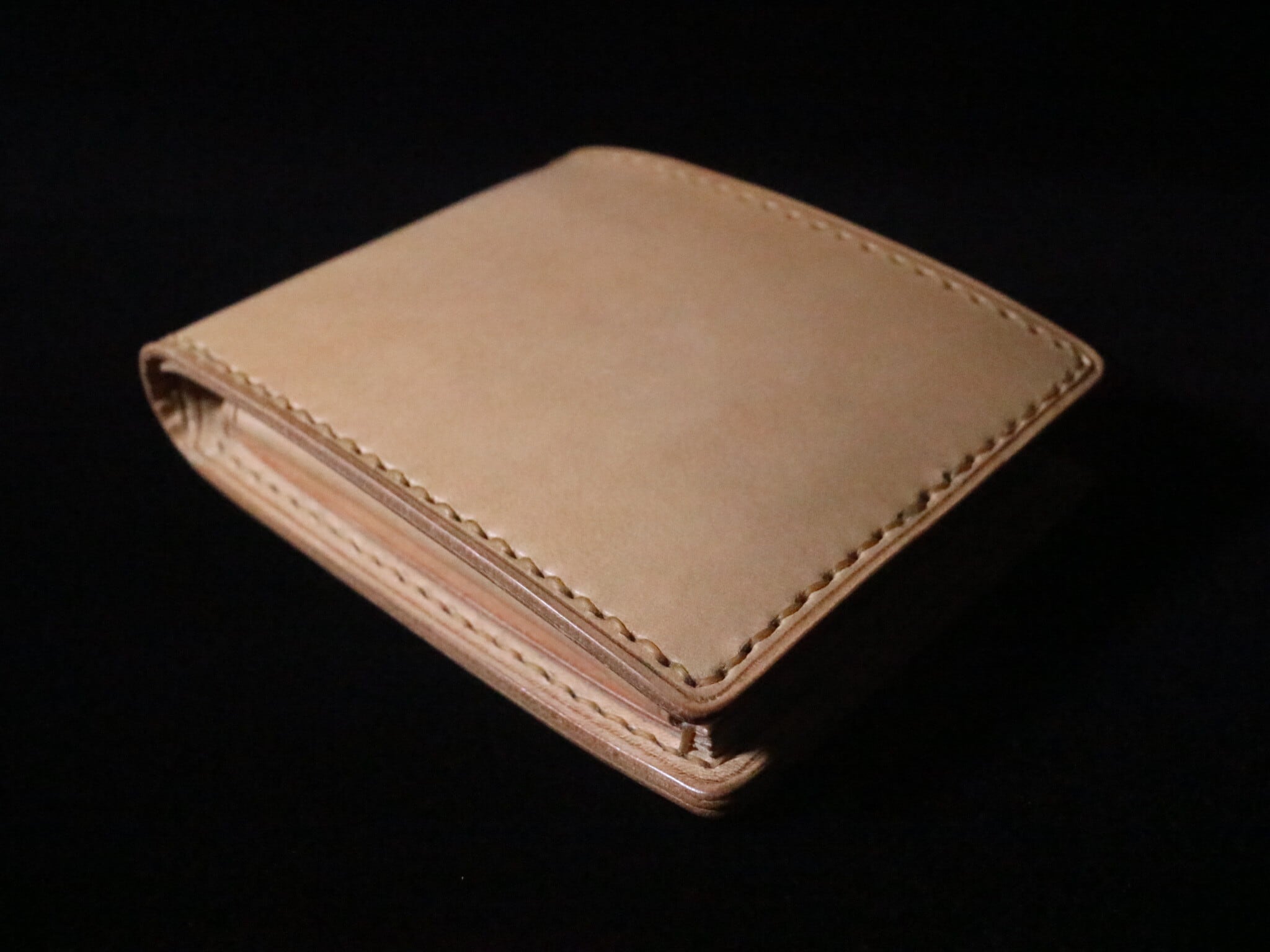 ショートウォレット ロロマレザー ナチュラル | Haruleather