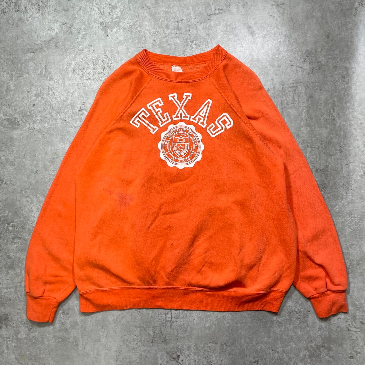 70年代 COLLEGIATE PACIFIC TEXAS カレッジ フロッキープリント