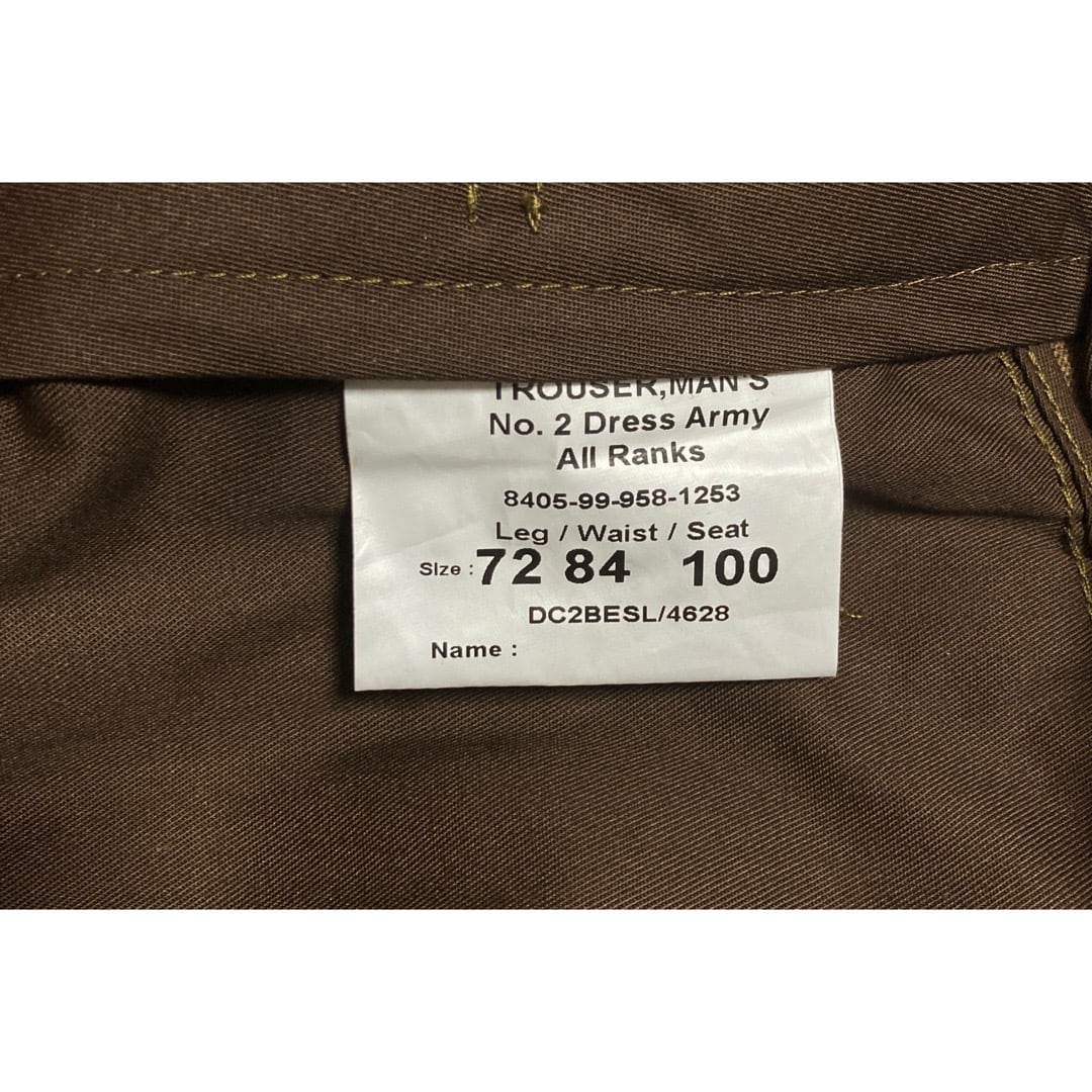 Deadstock】British Army No.2 Dress Trousers | Daily Dress Market