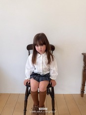 韓国子供服 / BANANA J / 26Autumn / メルシー ブラウス / 秋服 / キッズ *XS~JS*