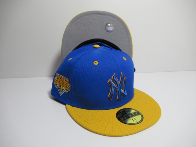 NEW ERA 59fifty New York Yankees　ニューヨーク・ヤンキース　Chow Blue×Wheat