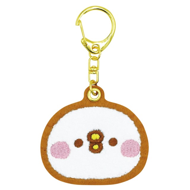 カナヘイの小動物相良刺繍フェルトキーホルダーピスケ(9522129)