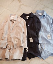 【#Re:room】W GAUZE BIG SHIRTS［RES112］