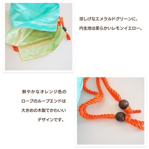 MYUUA 台湾かき氷の刺繍ポーチ 巾着 台湾雑貨