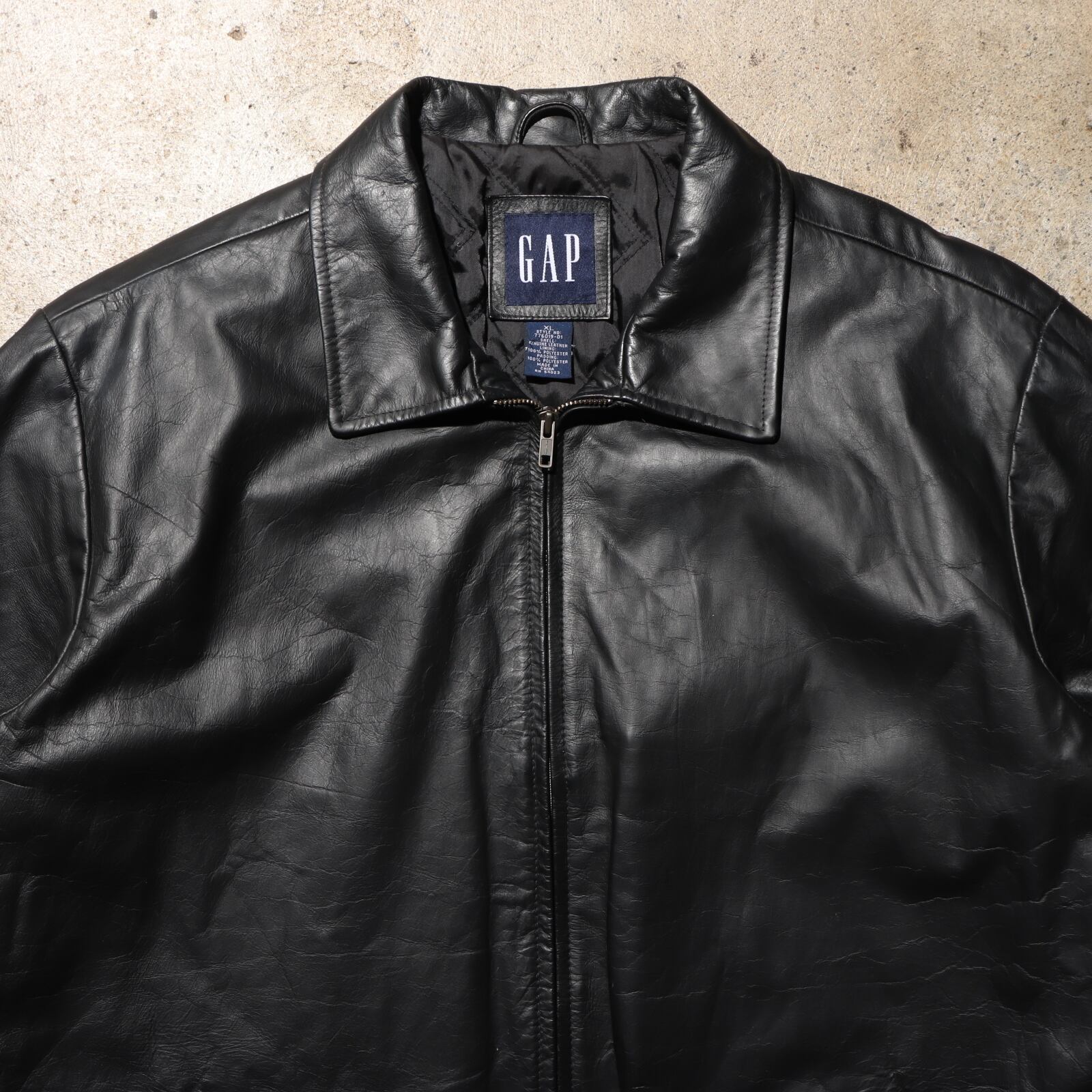 オールドギャップold GAP 90s アーカイブレザージャケットy2k