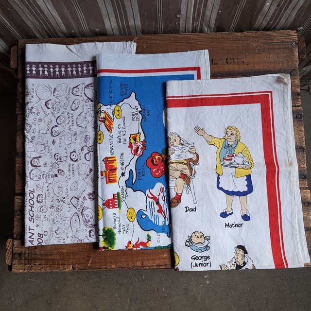 ティータオル&タペストリー 3枚セット used [508027]