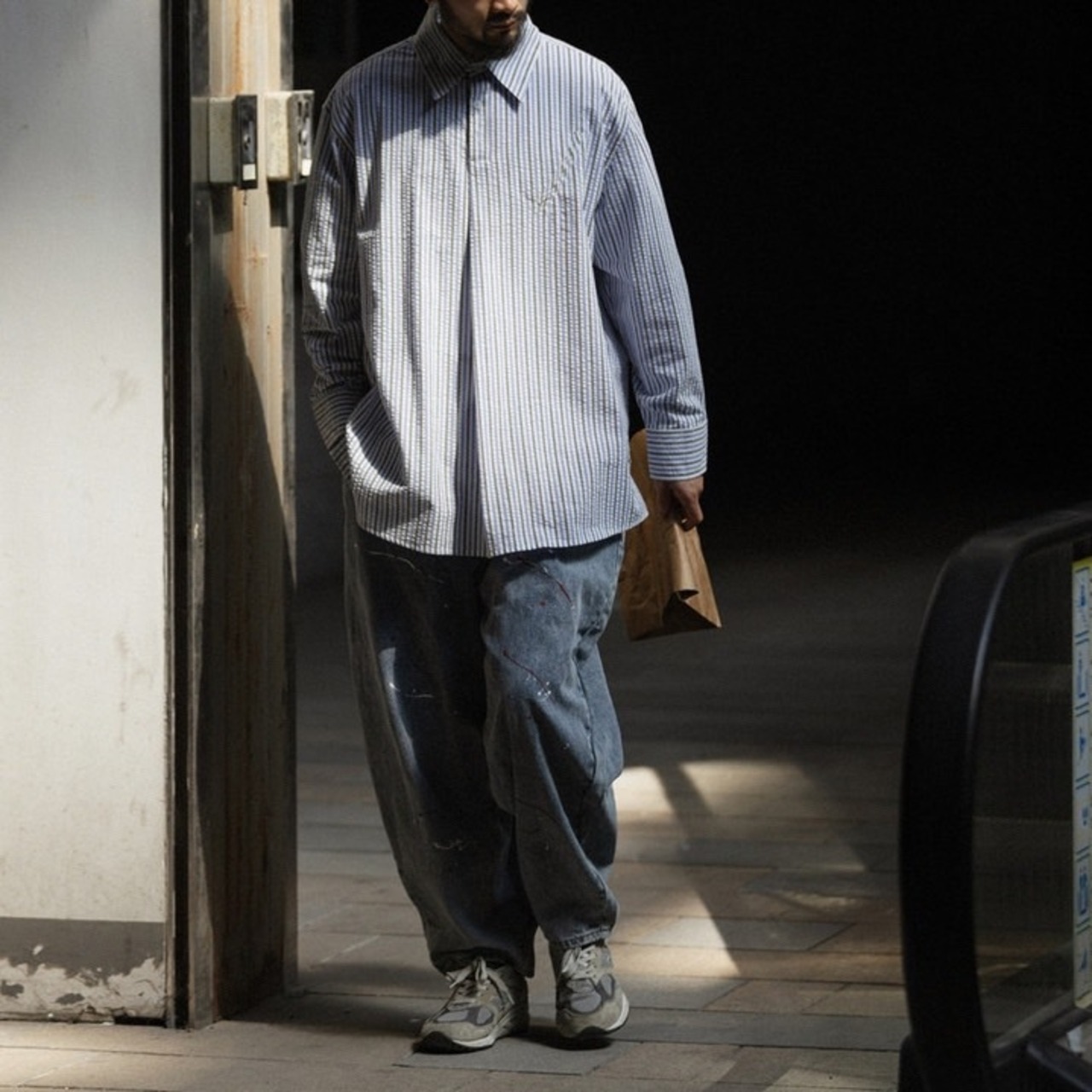 Pin oxford stripe shirt 0467 - 8