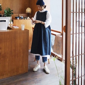 Aラインカフェスタイルワンピース A00394