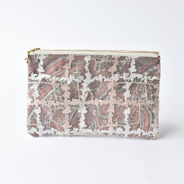 W ZIP POUCH チュール / No,10215