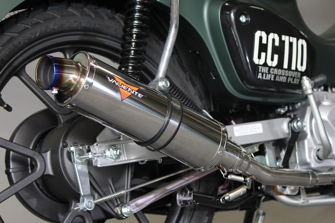 クロスカブ110 バイクマフラー 2BJ-JA45 8BJ-JA60 スパルタ ステンレス 