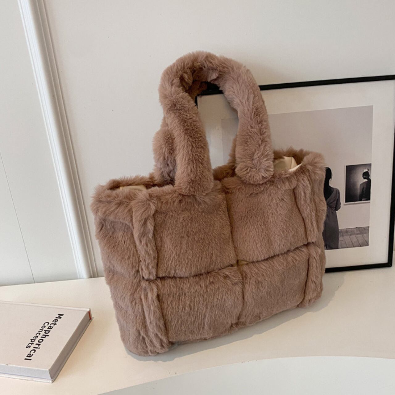 ソフトモコ トートバッグ 4color BA07