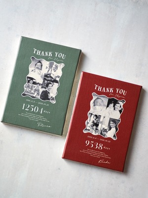 子育て感謝状｜選べるカラー6種｜キャンバス｜両親贈呈品