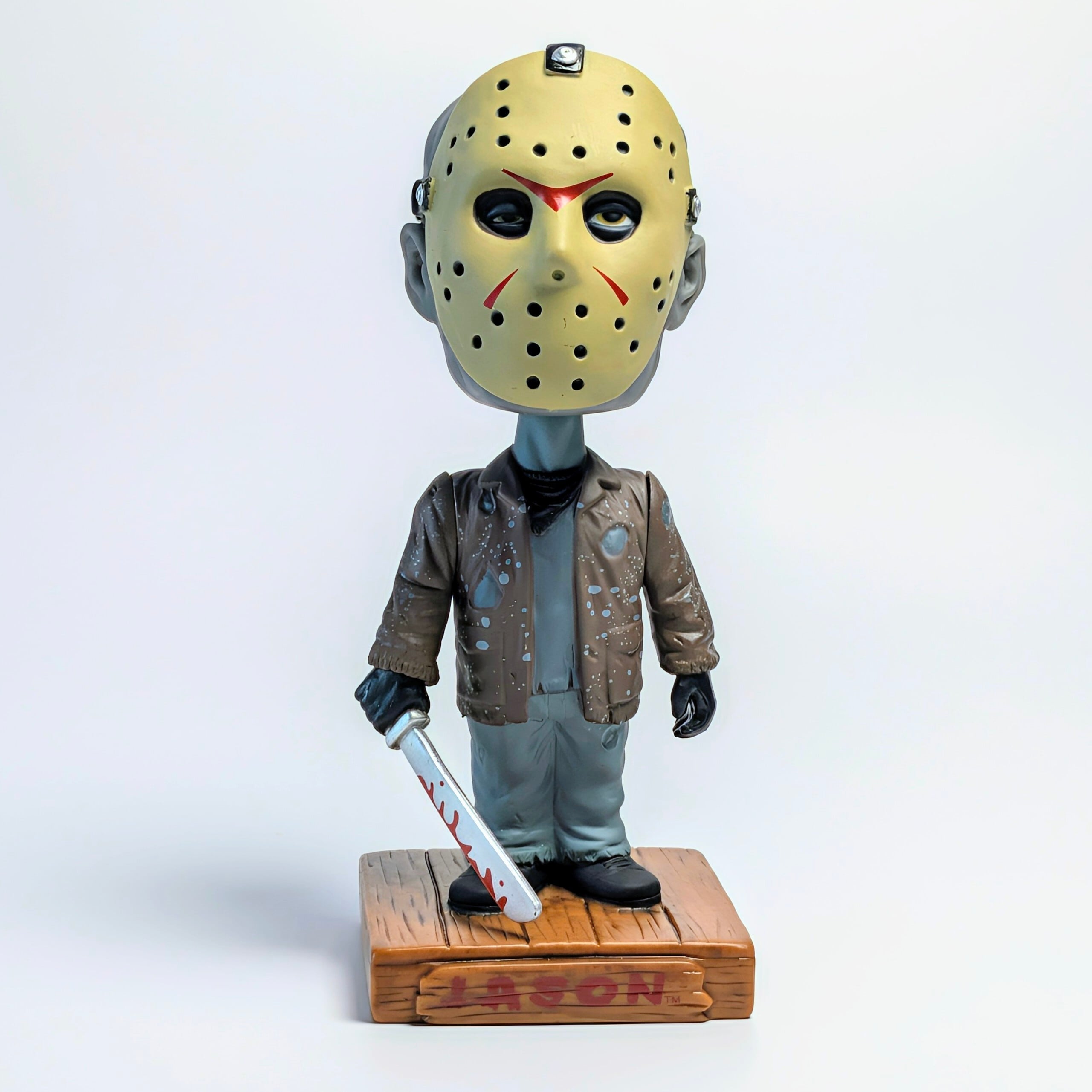 ✨️頭ビヨヨヨ〜ン✨️【 Friday the 13th 13日の金曜日 】『 ジェイソン・ボーヒーズ 』ジェイソン / ボビングヘッド / FUNKO ファンコ / WACKY WOBBLER（ワッキーワブラー）〚アメリカン雑貨 アメトイ〛