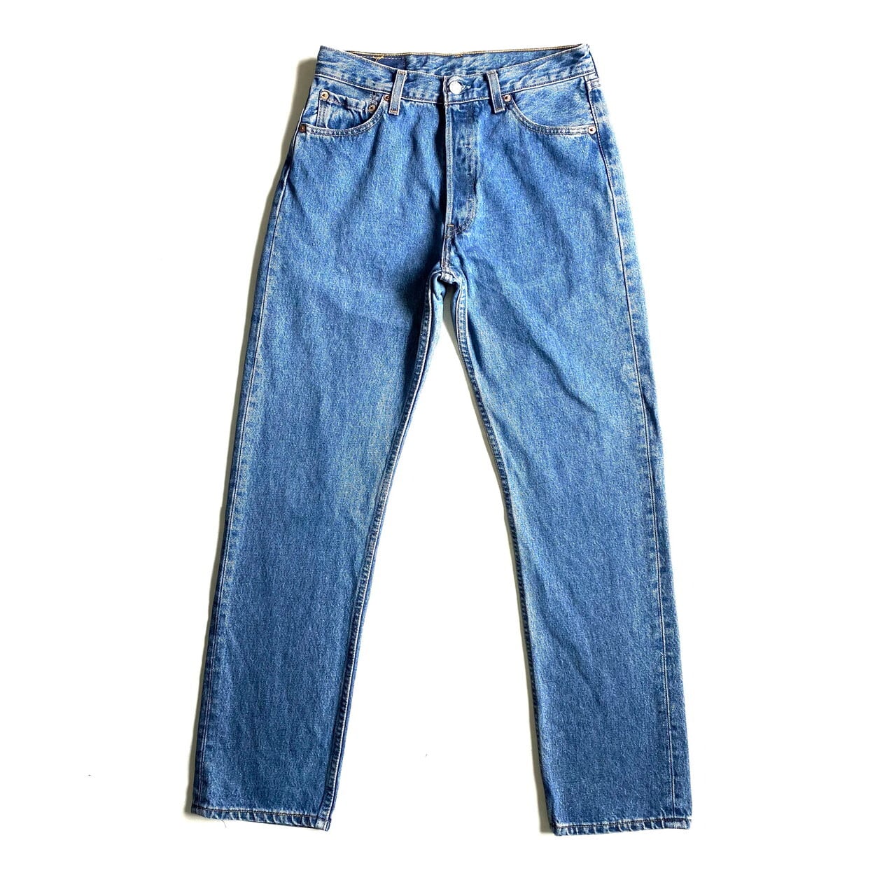 90年代 USA製 Levi's リーバイス 501 ストレート デニムパンツ レディースW30 メンズ 古着 90s ヴィンテージ ビンテージ  ジーンズ 【デニムパンツ】【AL2109】 | cave 古着屋【公式】古着通販サイト