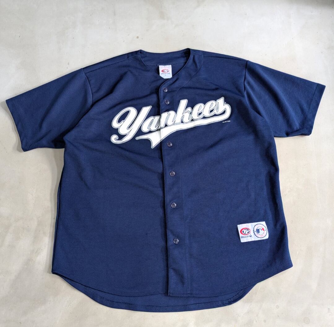 2002s newyork yankees baseball shirt 小岩店