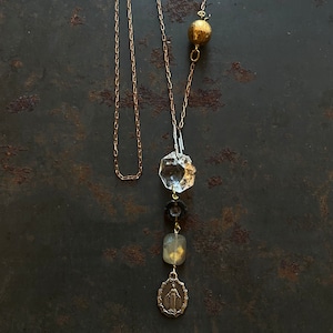 Owly.long necklace .B