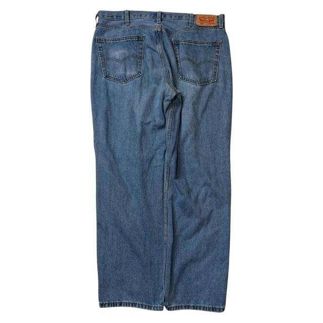 【W38×L32】Levi's550  デニムパンツ　革パッチ