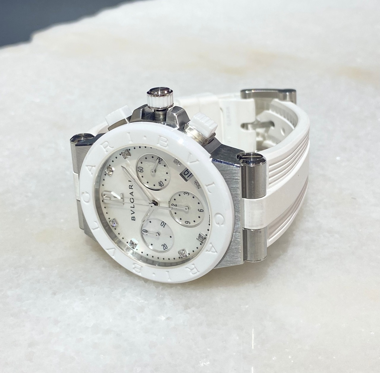 BVLGARI ブルガリ レディース 腕時計 ディアゴノ DG37WSCVDCH/8