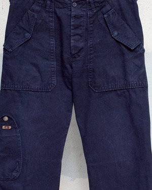 utility cargo pants / multi pocket design with adjuster detail / From EUROPE