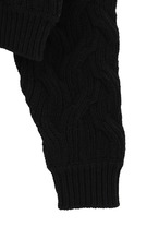 CLANE CABLE SHORT KNIT TOPS