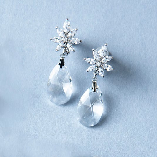 E-78 LittleRomance_キュービックジルコニア ピアス/イヤリング